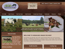 Tablet Screenshot of eatmograssfedbeef.com